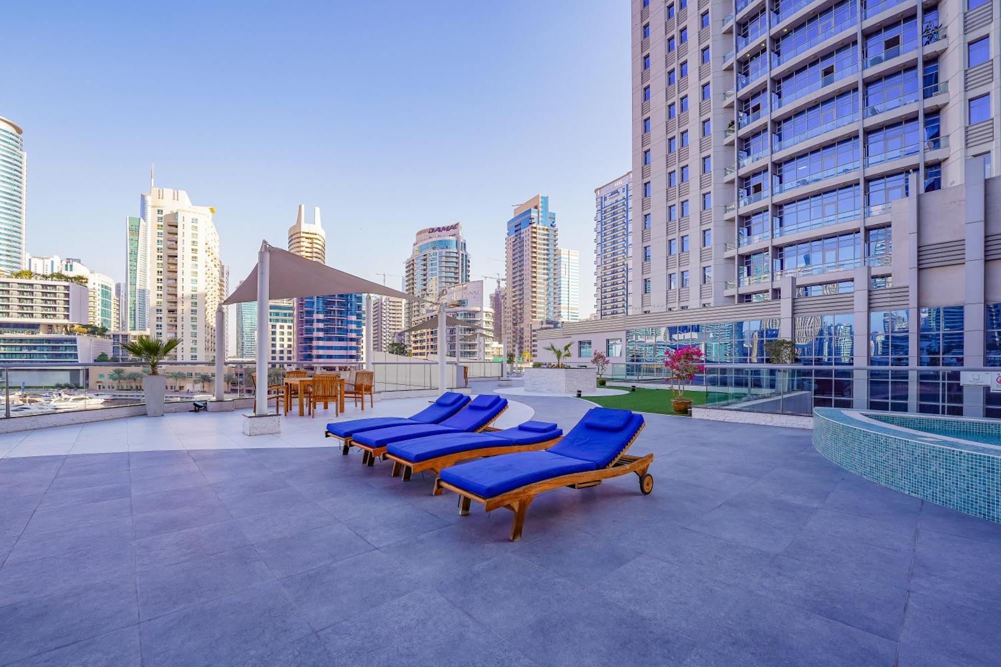 Marina And Jbr Eye View Spacious Luxury Apartment *